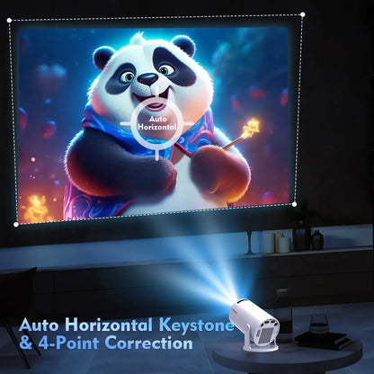 Mini portable indoor and outdoor projectors